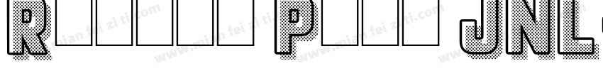 Return Pass JNL字体转换